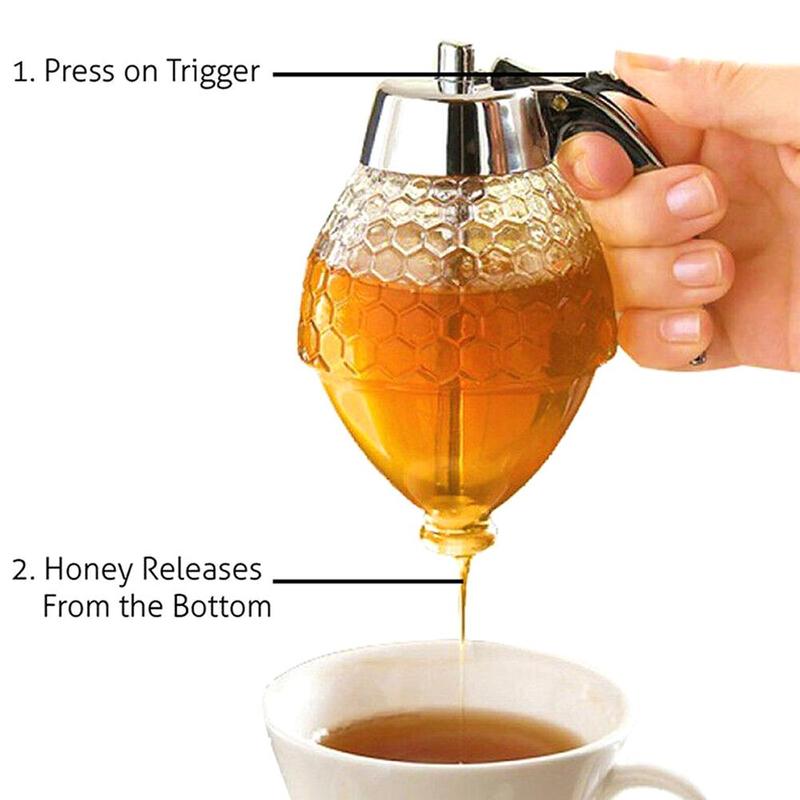 Vintage No-Drip Honey Dispenser
